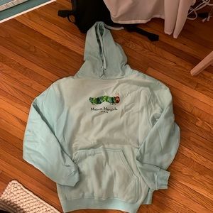 Mega yacht Mason margiela caterpillar hoodie